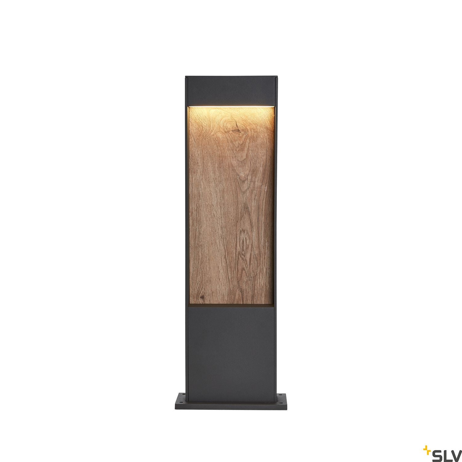 SLV FLATT POLE 65 Outdoor LED floor light 3000K IP65 anthracite/brown 1002957