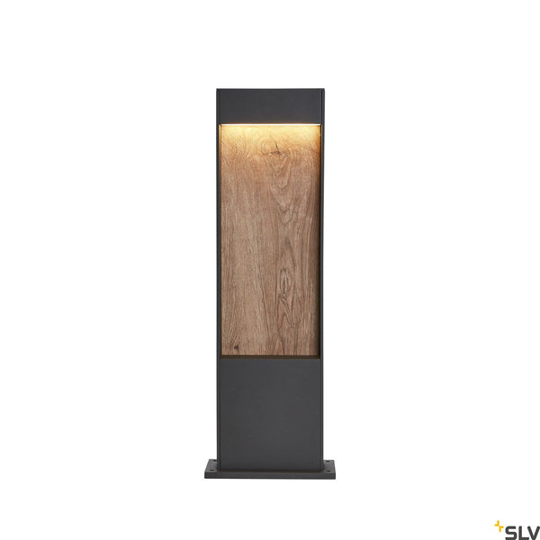 SLV FLATT POLE 65 Outdoor LED floor light 3000K IP65 anthracite/brown 1002957
