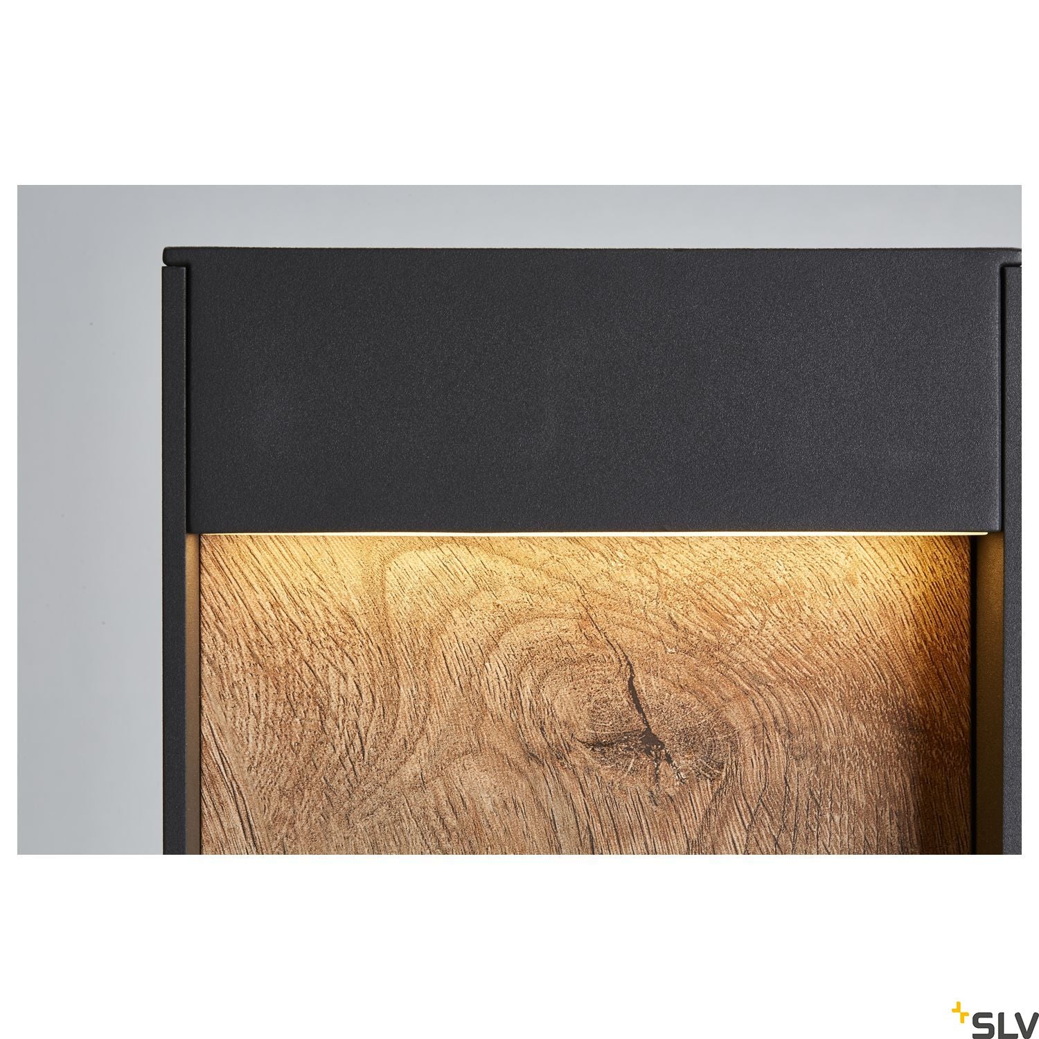 SLV FLATT POLE 65 Outdoor LED floor light 3000K IP65 anthracite/brown 1002957