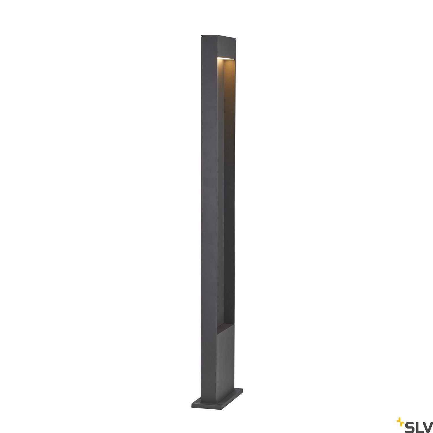 SLV FLATT POLE 100 Outdoor LED floor light 3000K IP65 anthracite 1002958