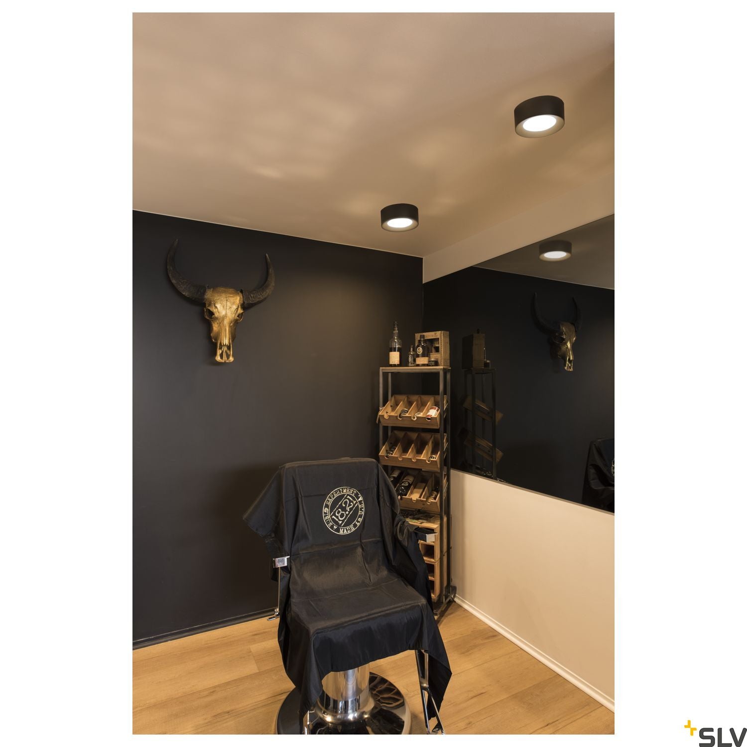 SLV FERA 25 CL DALI LED ceiling light black 1002968
