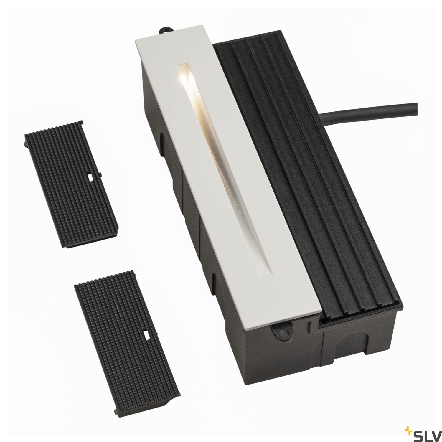 SLV NOTAPO II recessed wall light 3000K white 1002980