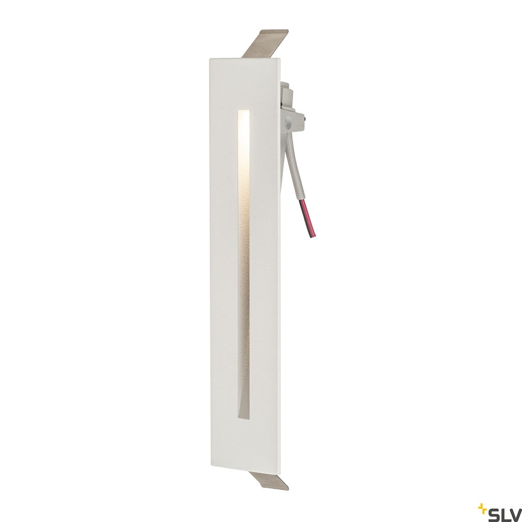 SLV NOTAPO II recessed wall light 3000K white 1002980