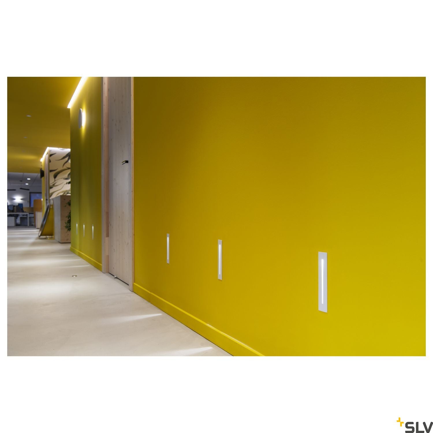 SLV NOTAPO II recessed wall light 3000K white 1002980
