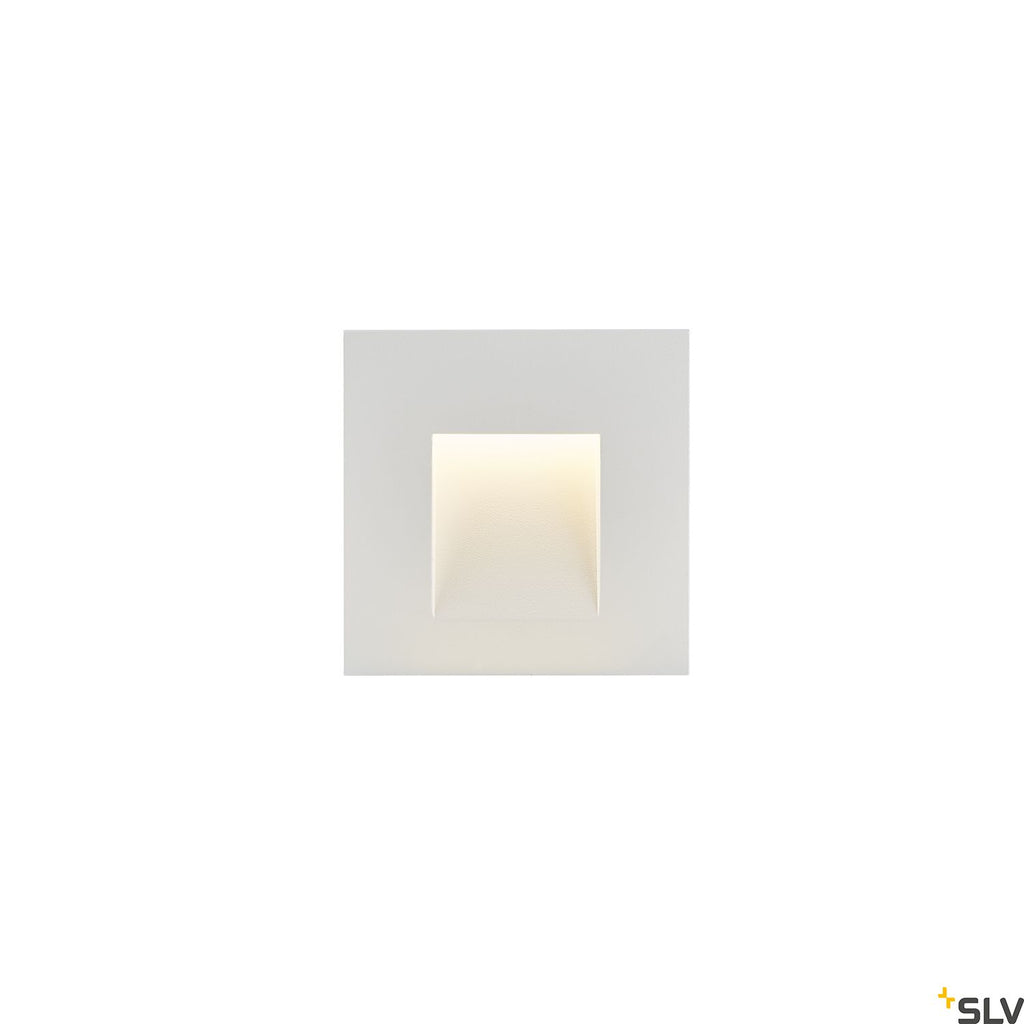 SLV Mobala recessed wall light 3000K white 1002982