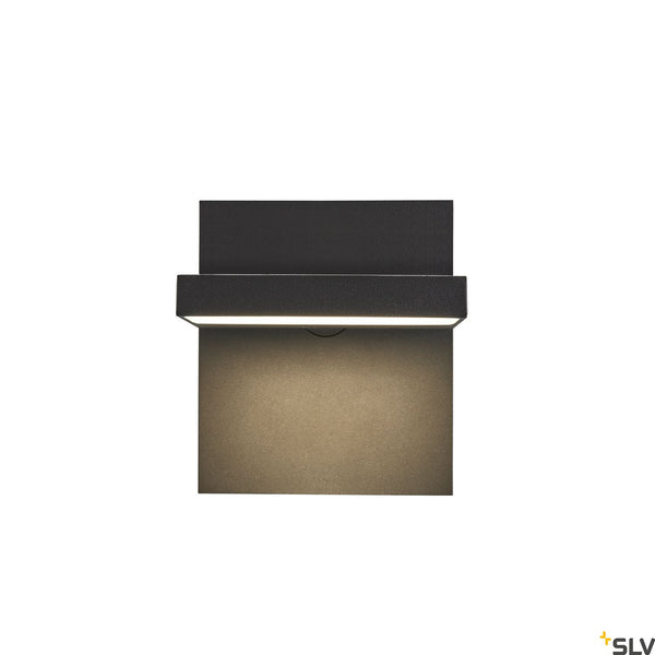 SLV ABRIDOR Outdoor LED wall light IP55 anthracite 3000/4000K 1002989