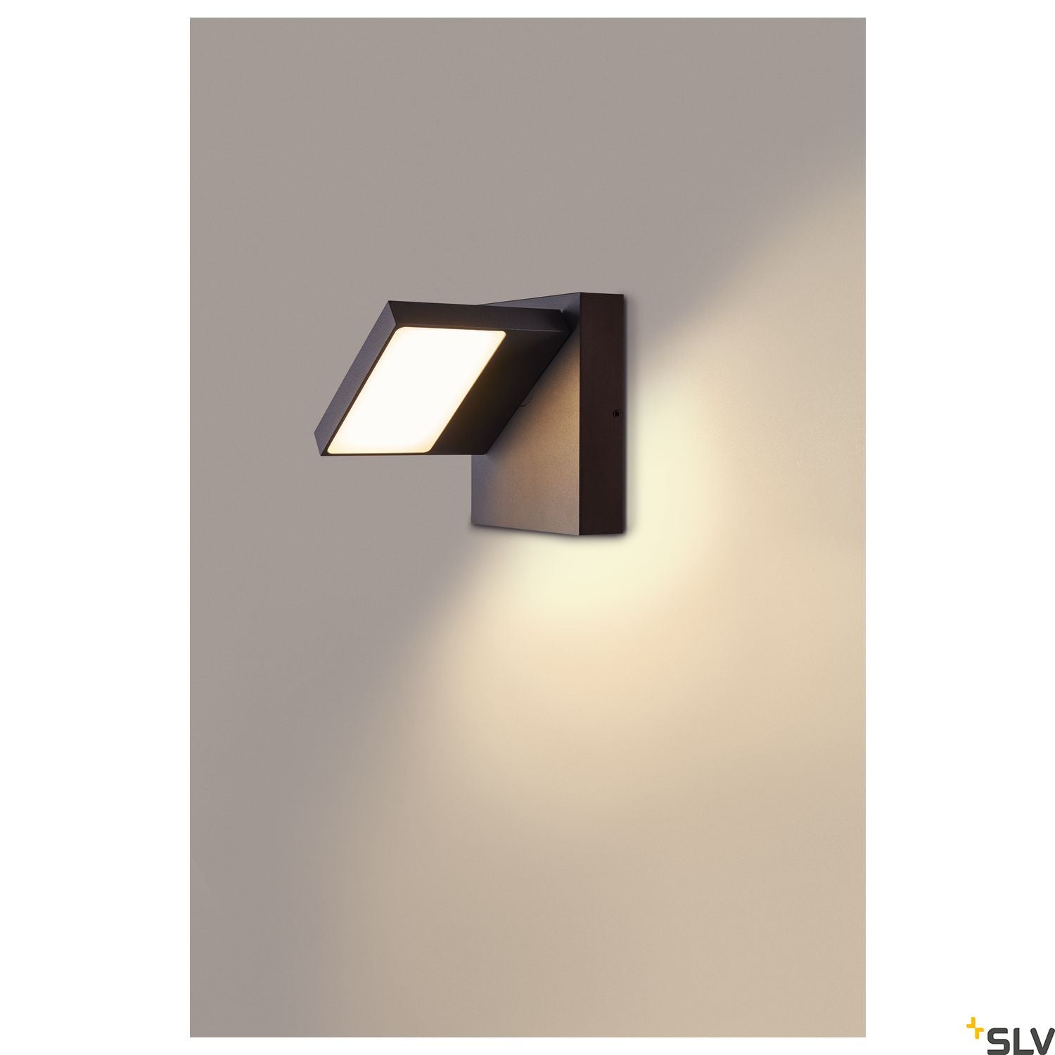 SLV ABRIDOR Outdoor LED wall light IP55 anthracite 3000/4000K 1002989