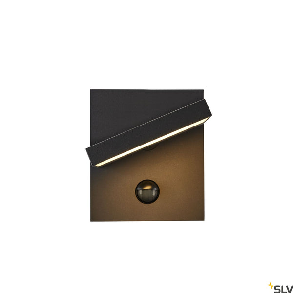 SLV ABRIDOR SENSOR Outdoor LED wall light IP55 anthracite 3000/4000K 1002990