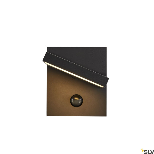 SLV ABRIDOR SENSOR Outdoor LED wall light IP55 anthracite 3000/4000K 1002990