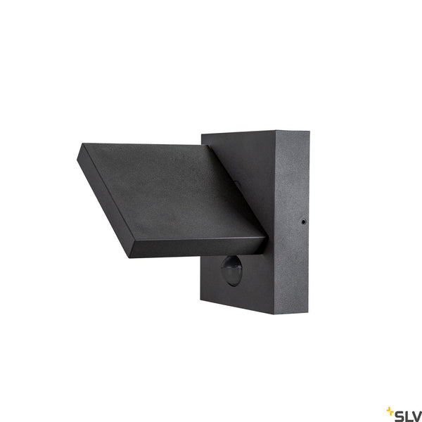 SLV ABRIDOR SENSOR Outdoor LED wall light IP55 anthracite 3000/4000K 1002990
