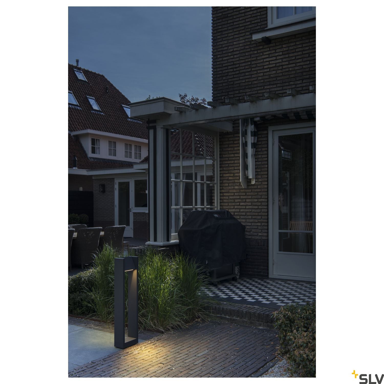 SLV QUAD POLE Outdoor LED floor light 3000K anthracite 1003001