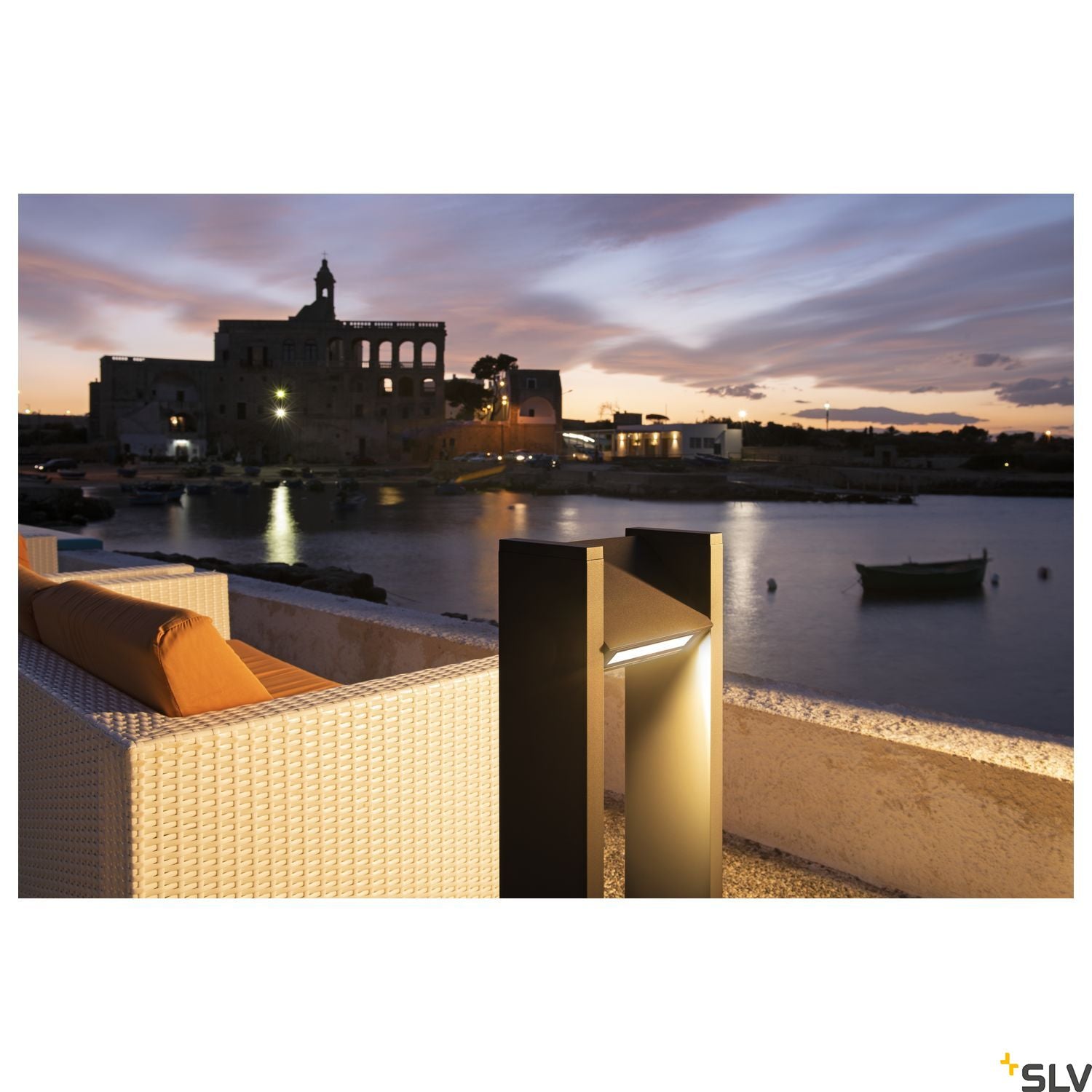 SLV QUAD POLE Outdoor LED floor light 3000K anthracite 1003001