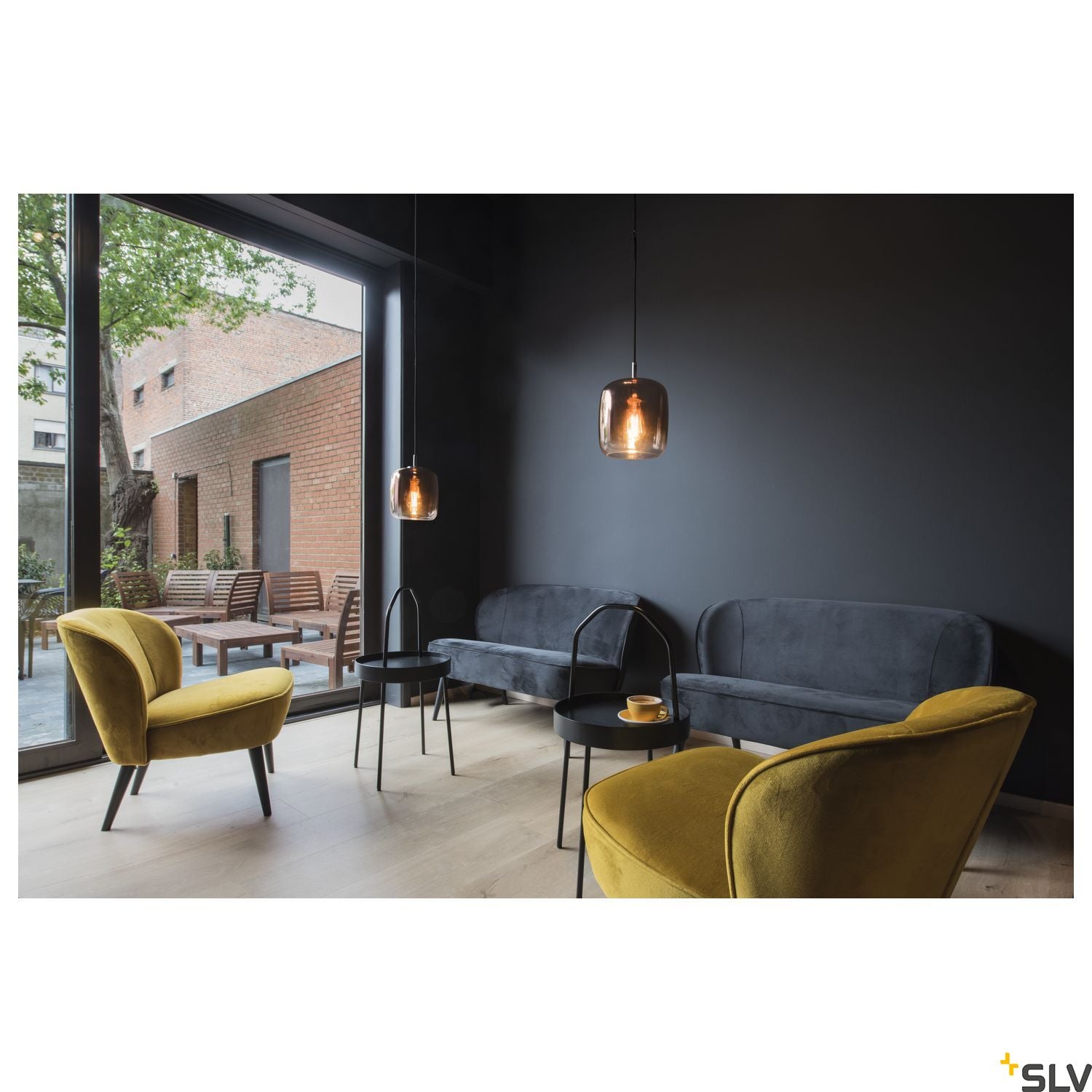 SLV PANTILO 20 pendant light E27 copper 1003005