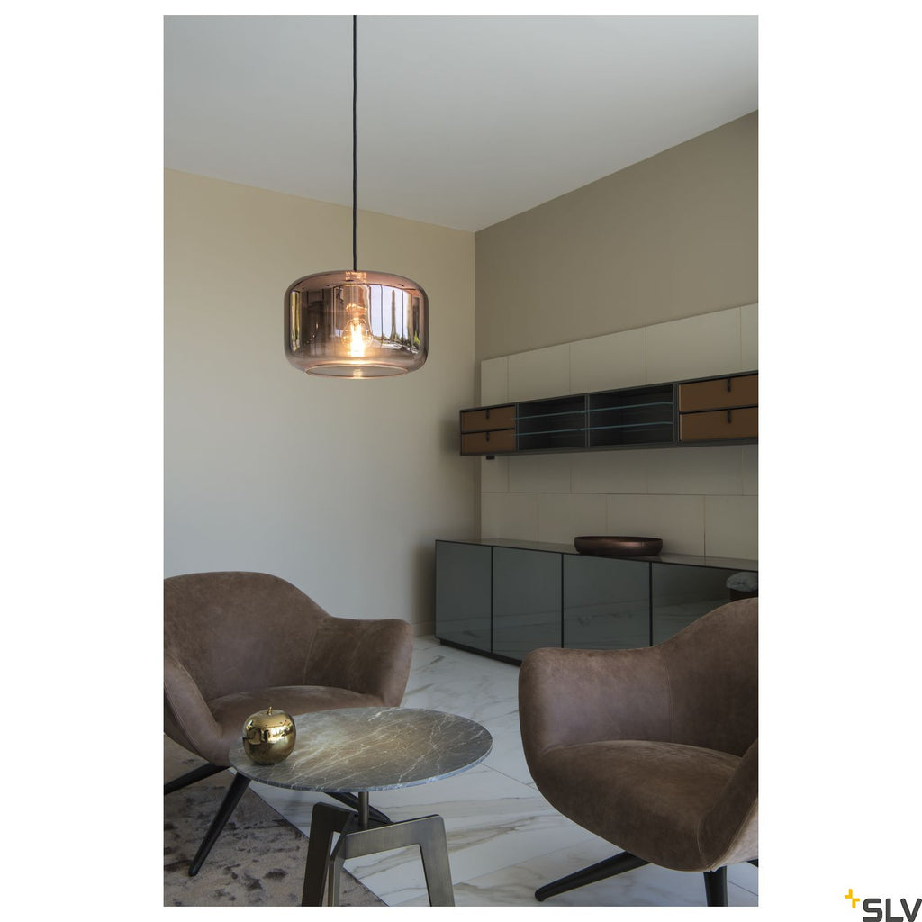 SLV PANTILO 28 pendant light E27 copper 1003007