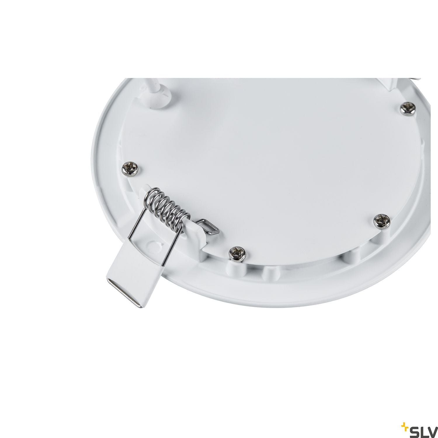 SLV SENSER 12 LED round recessed ceiling light white 3000K 1003008