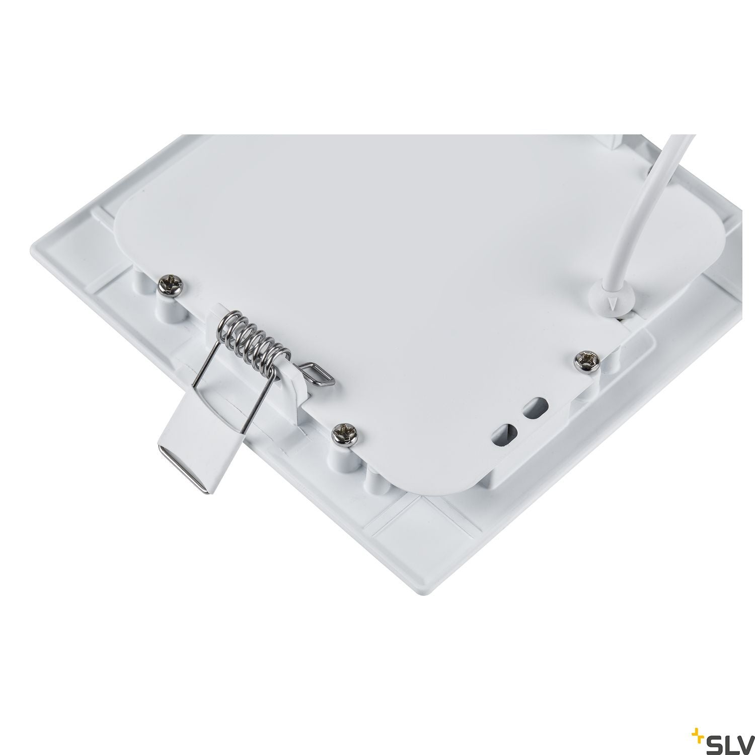 SLV SENSER 12 LED square recessed ceiling light white 3000K 1003011