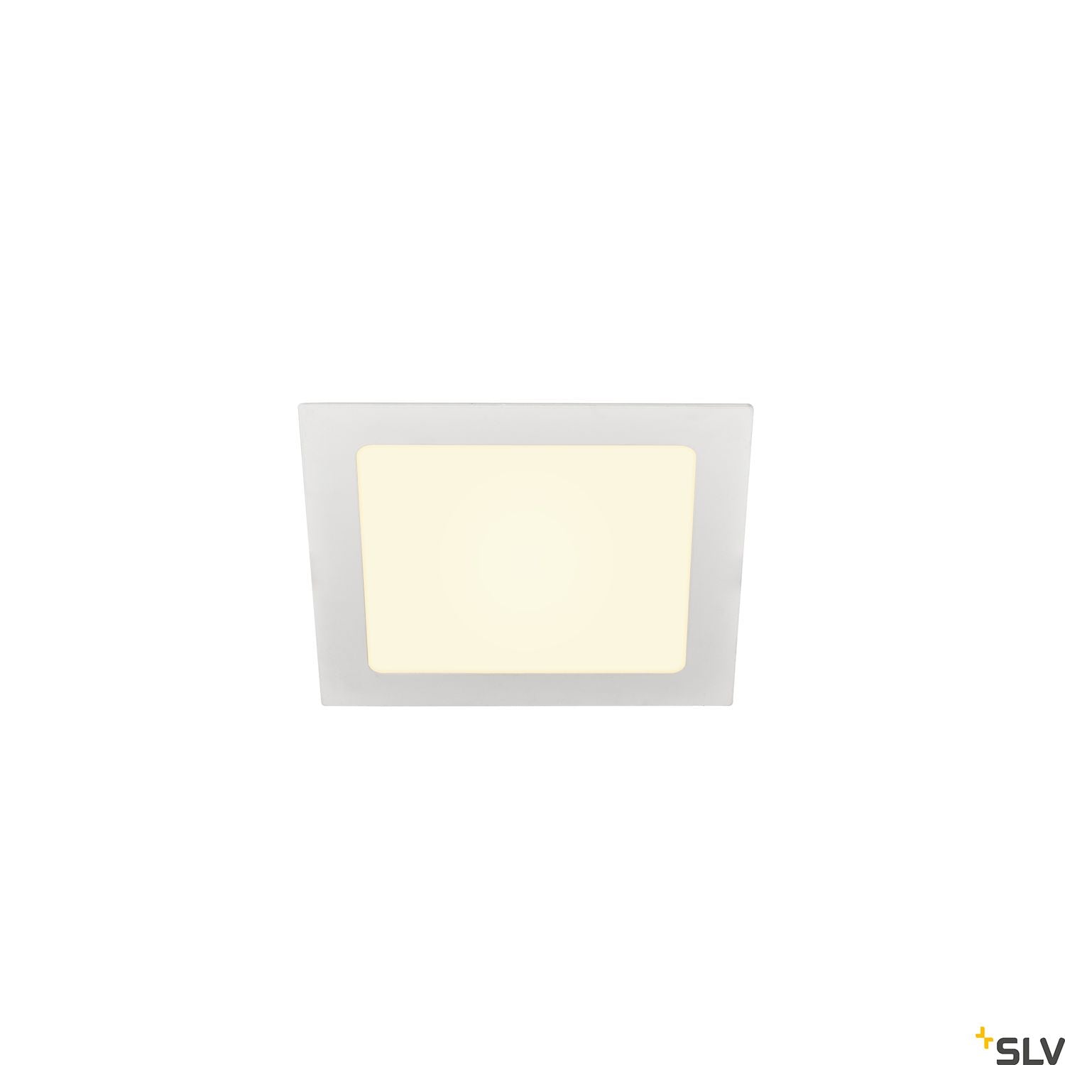 SLV SENSER 18 LED square recessed ceiling light white 3000K 1003012
