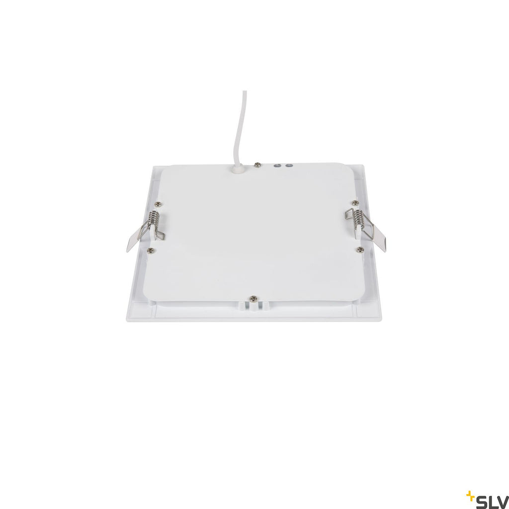 SLV SENSER 18 LED square recessed ceiling light white 3000K 1003012