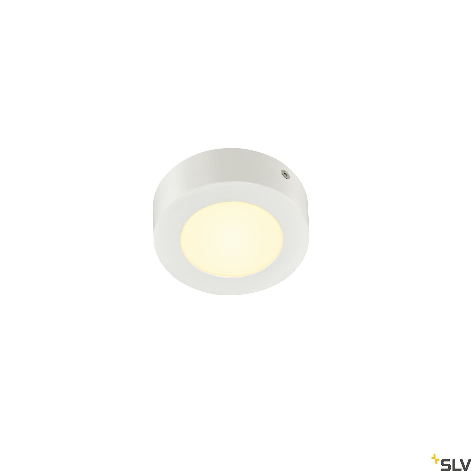 SLV SENSER 12 LED Round ceiling light white 3000K 1003014