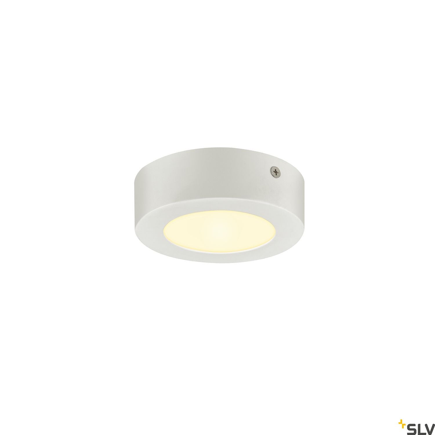 SLV SENSER 12 LED Round ceiling light white 3000K 1003014