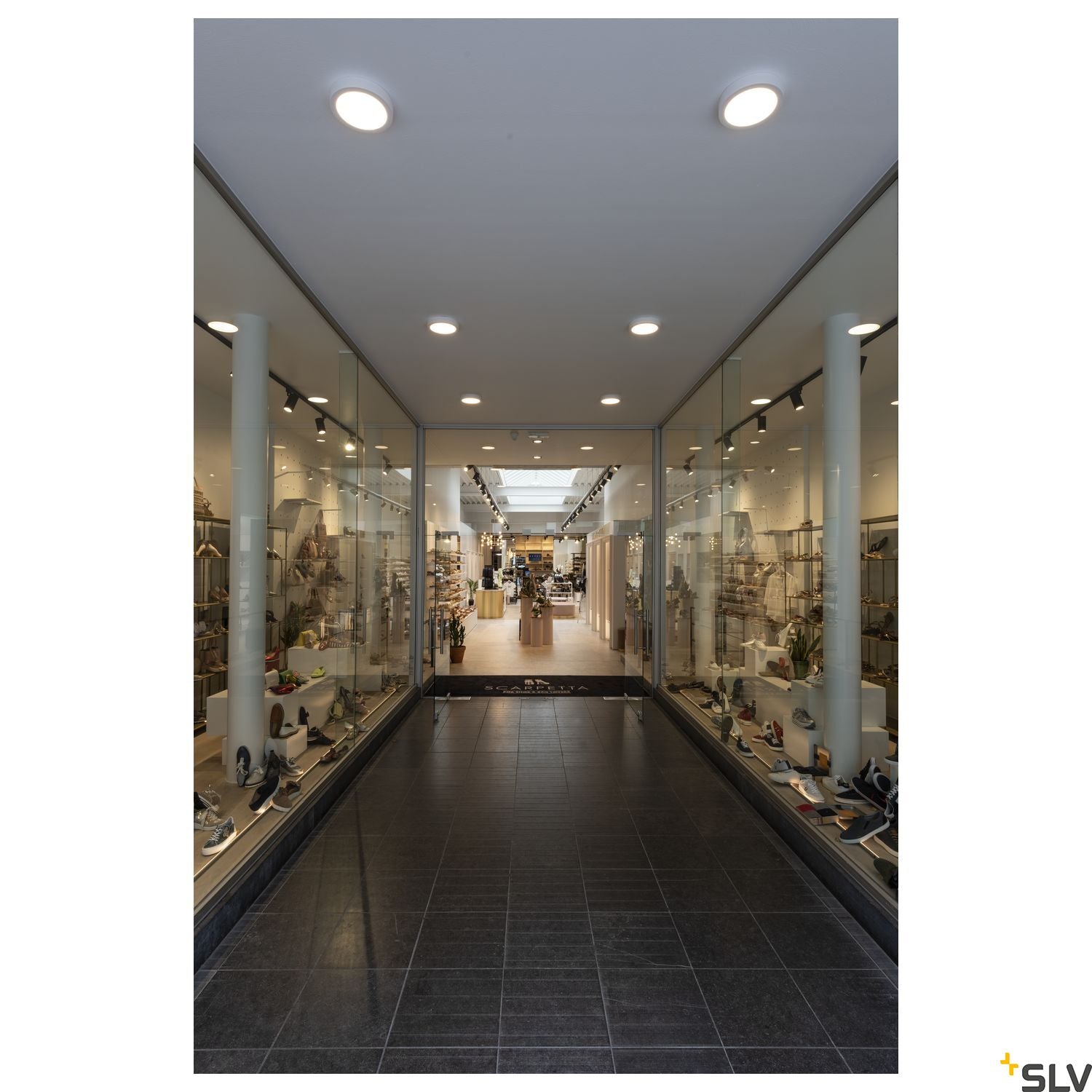 SLV SENSER 24 LED Round ceiling light white 3000K 1003016
