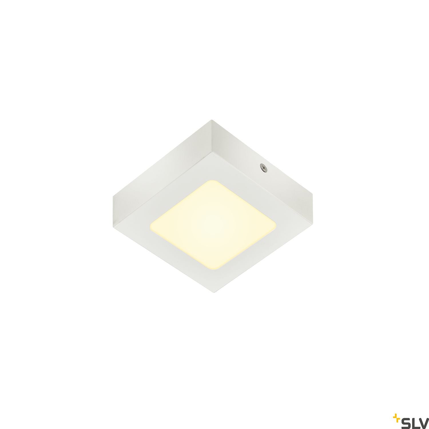 SLV SENSER 12 LED Square ceiling light white 3000K 1003017