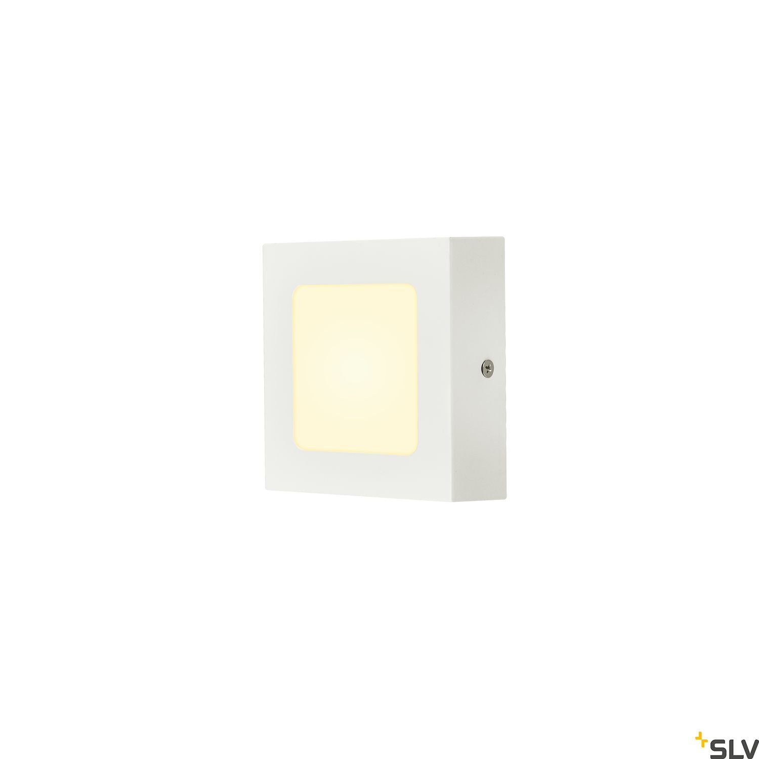 SLV SENSER 12 LED Square ceiling light white 3000K 1003017