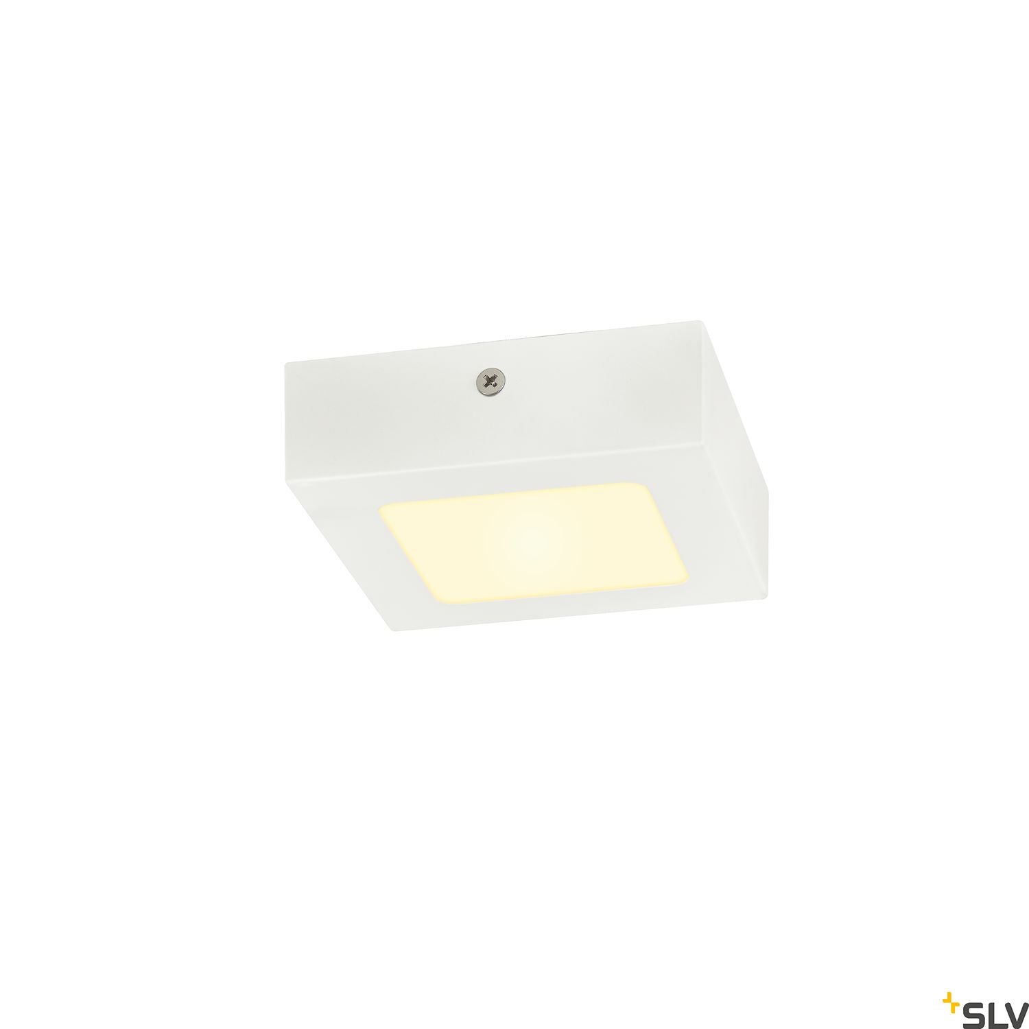 SLV SENSER 12 LED Square ceiling light white 3000K 1003017