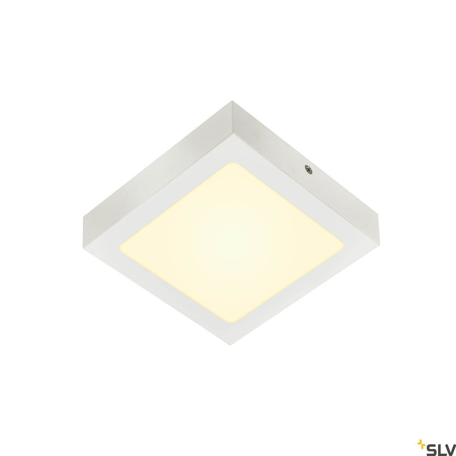 SLV SENSER 18 LED Square ceiling light white 3000K 1003018