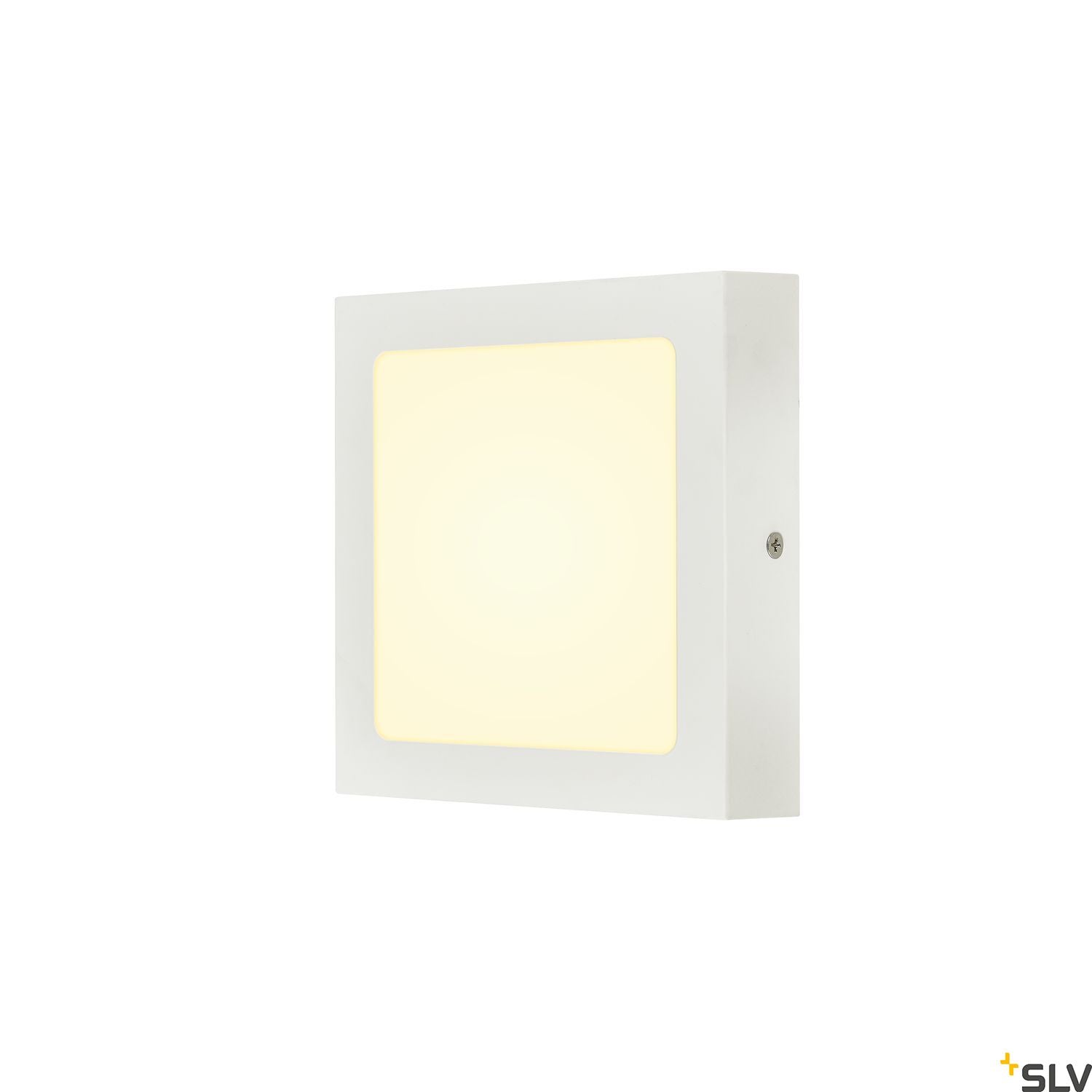 SLV SENSER 18 LED Square ceiling light white 3000K 1003018