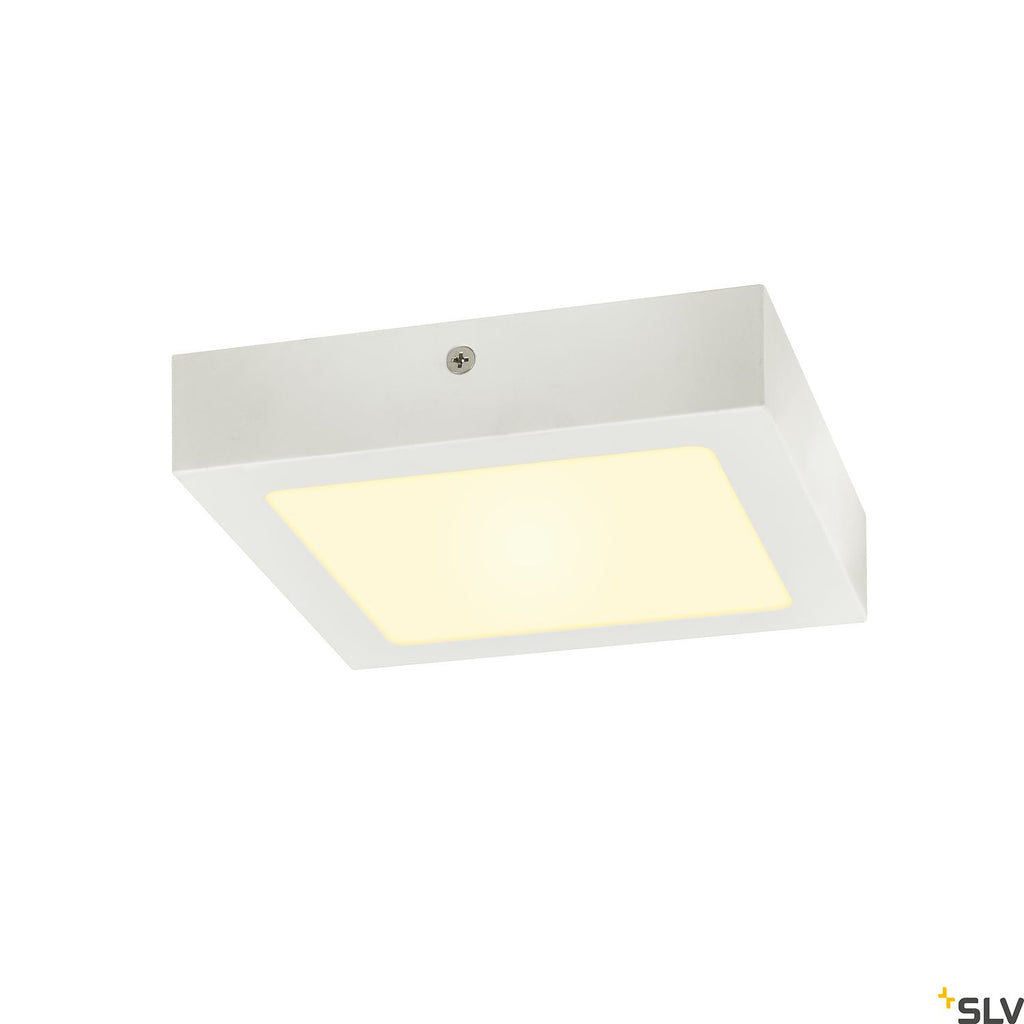 SLV SENSER 18 LED Square ceiling light white 3000K 1003018