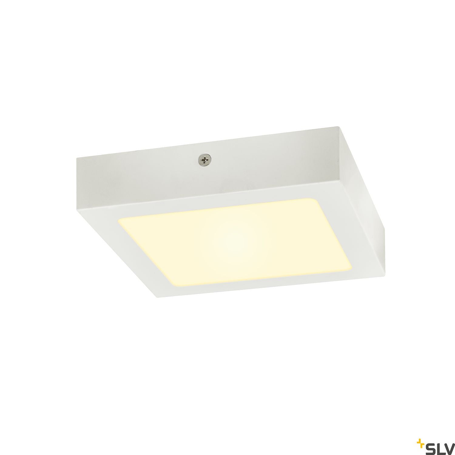 SLV SENSER 18 LED Square ceiling light white 3000K 1003018