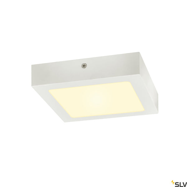 SLV SENSER 18 LED Square ceiling light white 3000K 1003018