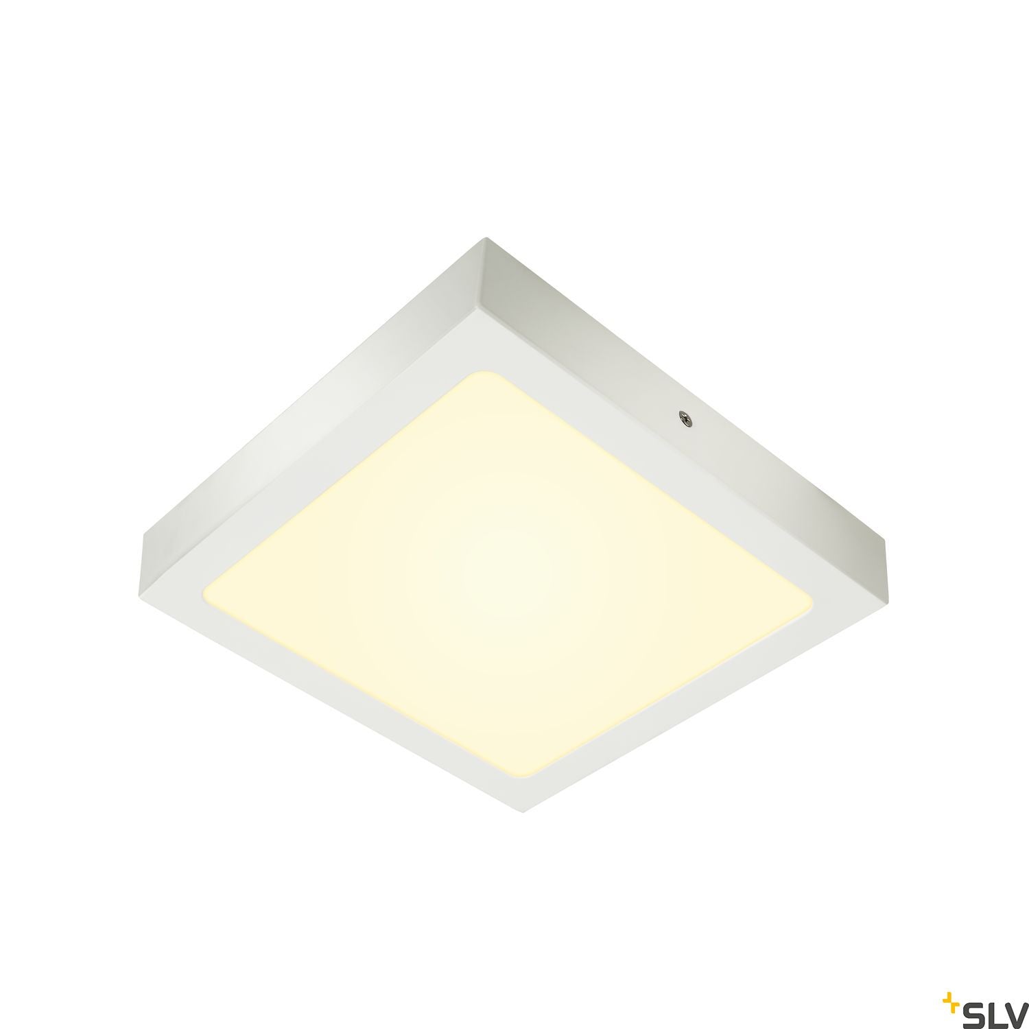 SLV SENSER 24 LED Square ceiling light white 3000K 1003019