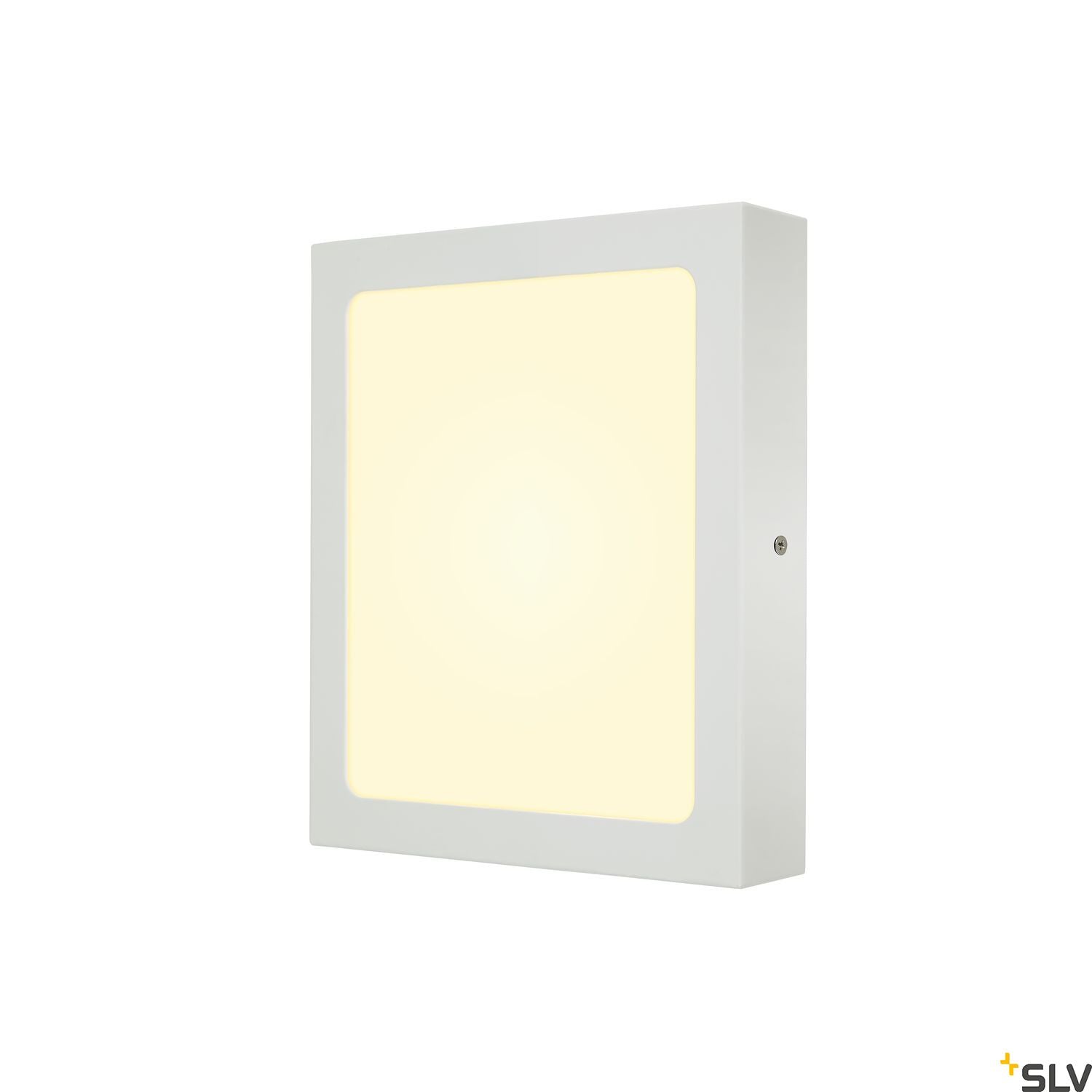 SLV SENSER 24 LED Square ceiling light white 3000K 1003019