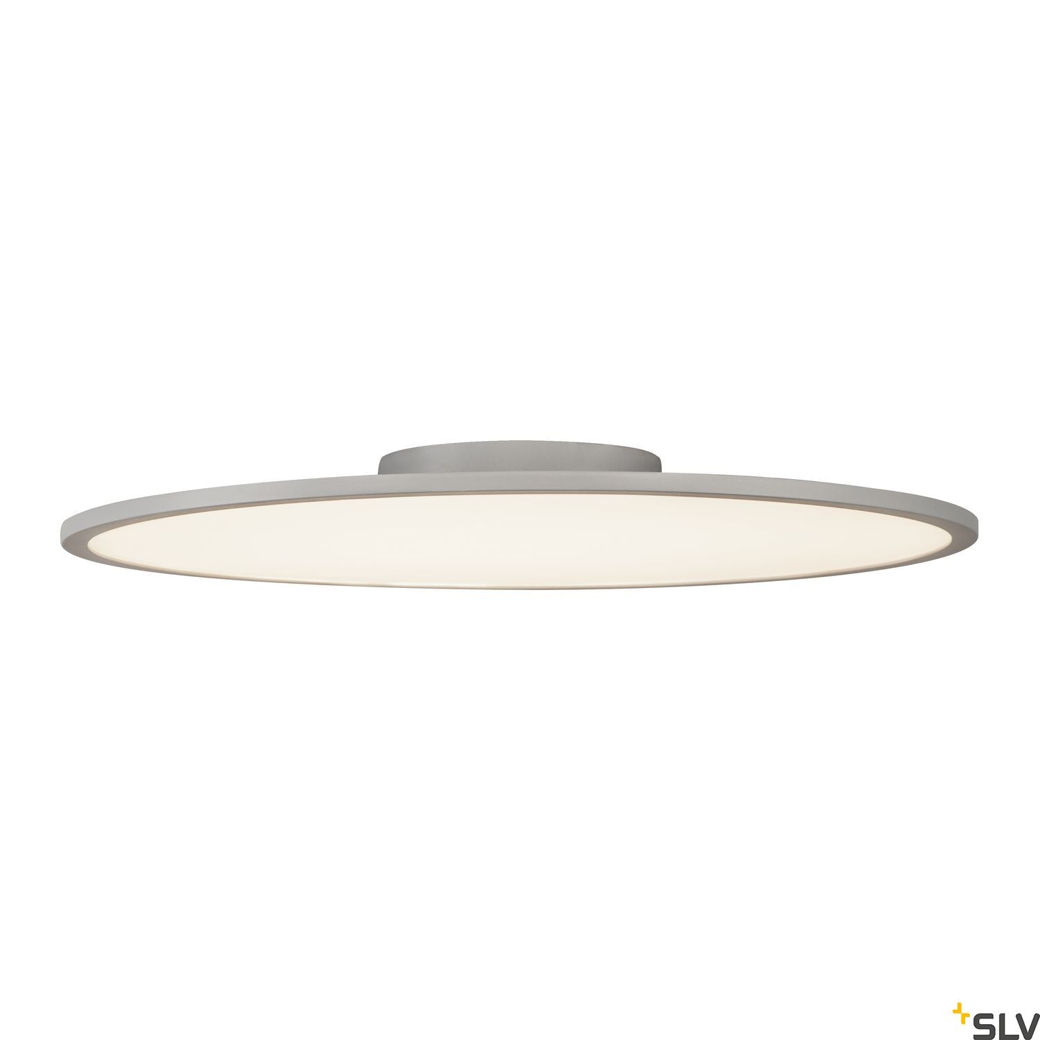 SLV PANEL 60 DALI Dimable Round LED ceiling light grey 3000K 1003042