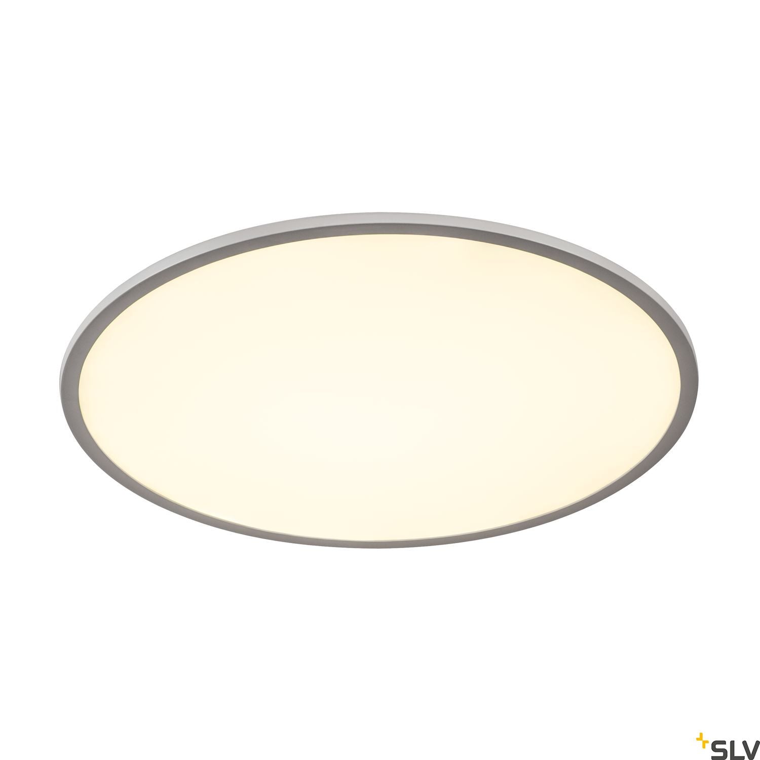 SLV PANEL 60 DALI Dimable Round LED ceiling light grey 3000K 1003042