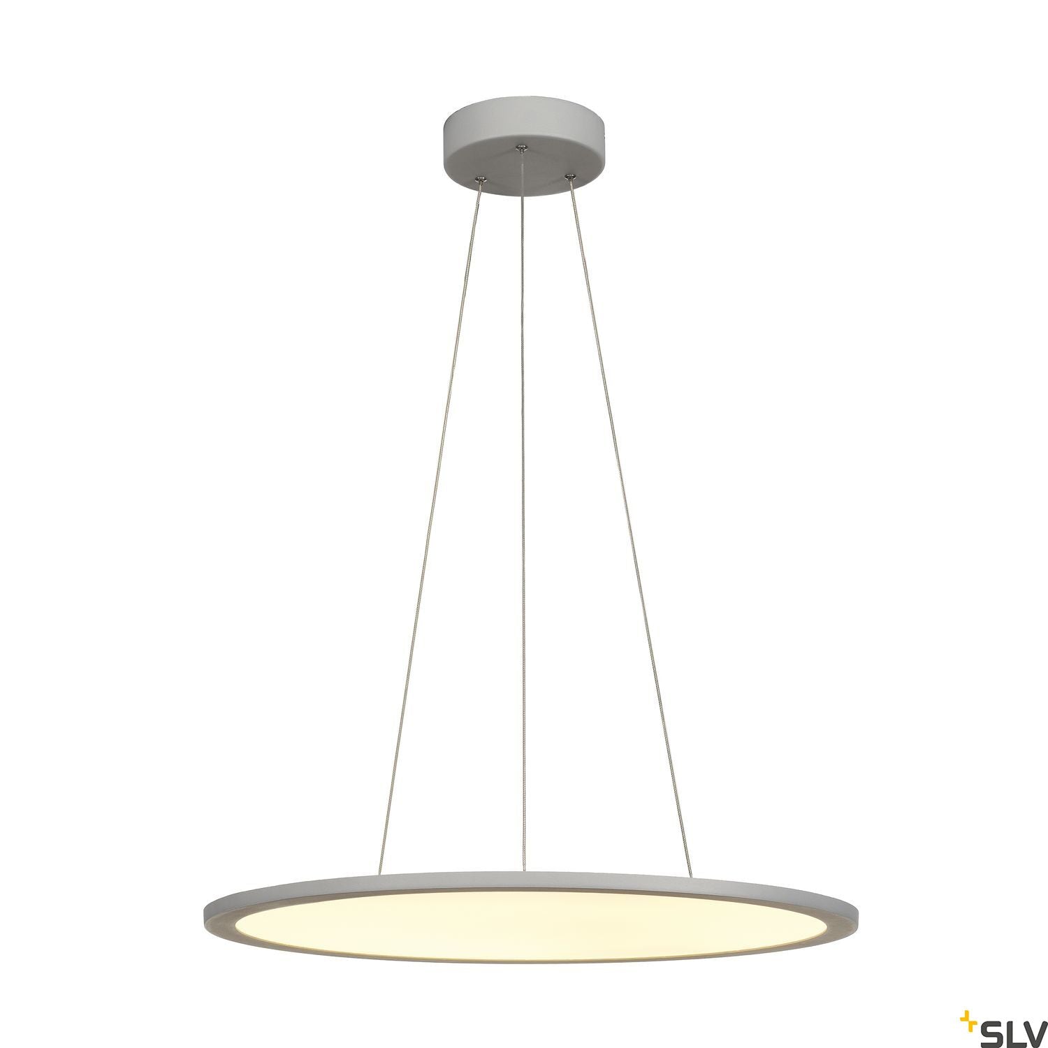 SLV PANEL 60 DALI LED pendant light grey 3000K 1003046