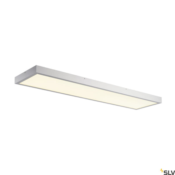 SLV PANEL DALI Dimmable LED ceiling light 1200x300mm grey 4000K 1003055