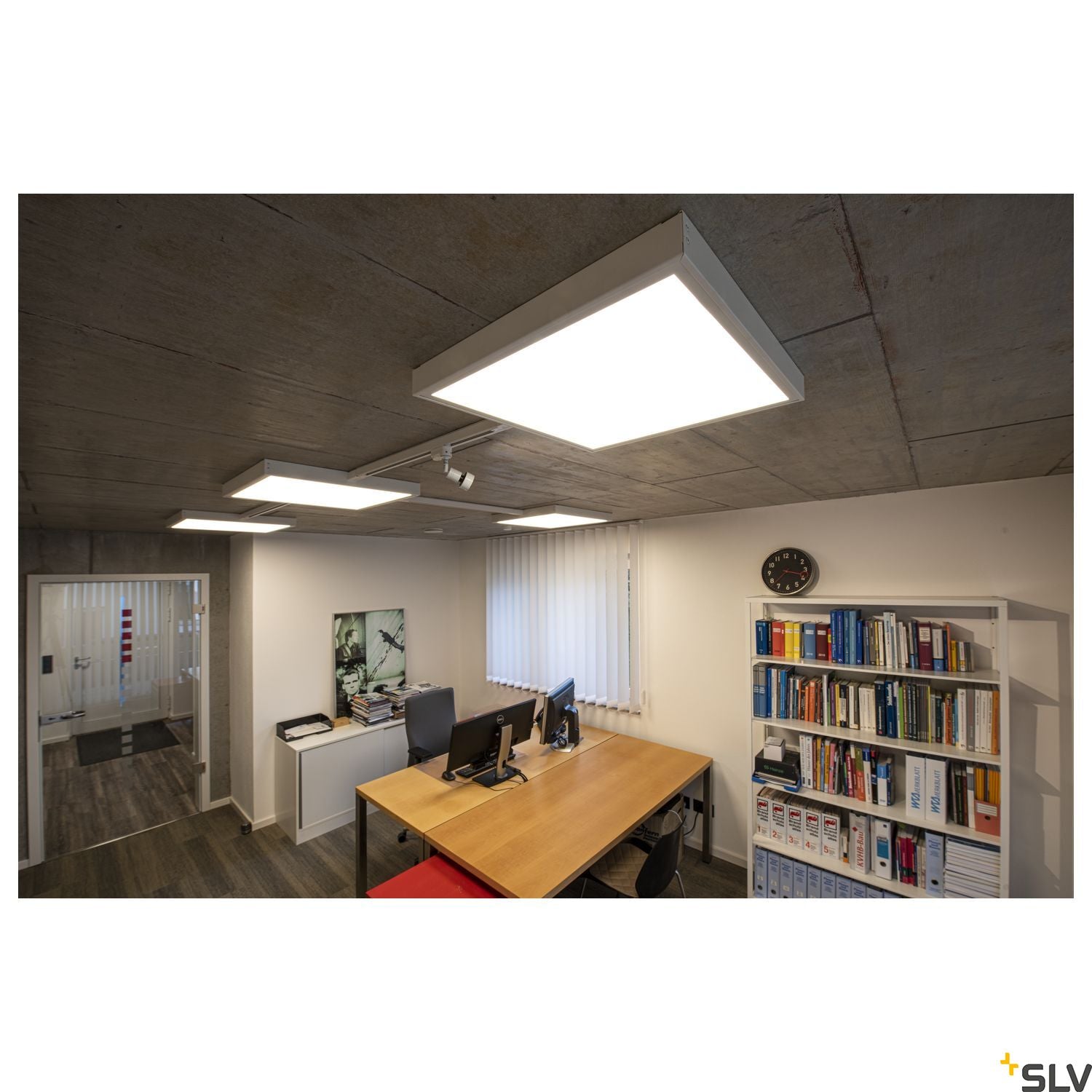 SLV PURI lamp head, white, GU10, max. 50W, incl. 3-circuit adapter 153561