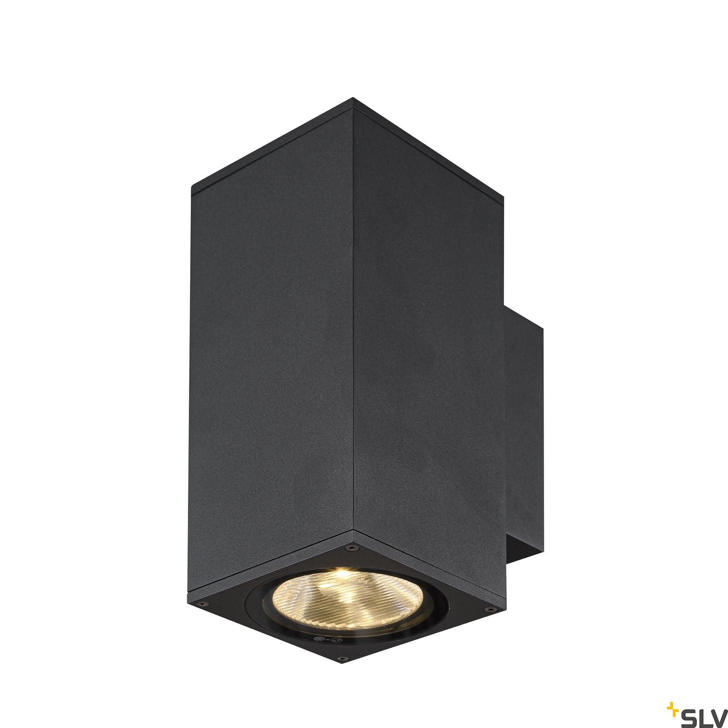 SLV ENOLA SQUARE UP/DOWN M outdoor LED surface-mounted wall light anthracite CCT 3000/4000K 1003419