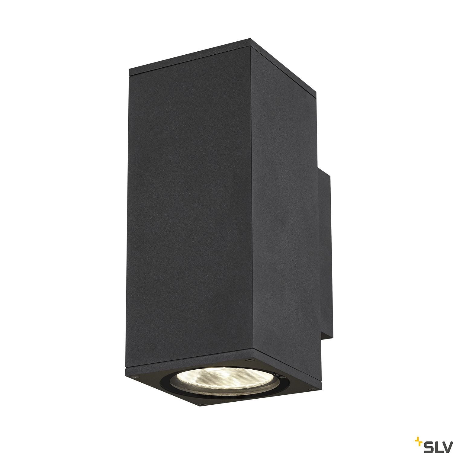 SLV ENOLA SQUARE UP/DOWN M outdoor LED surface-mounted wall light anthracite CCT 3000/4000K 1003419