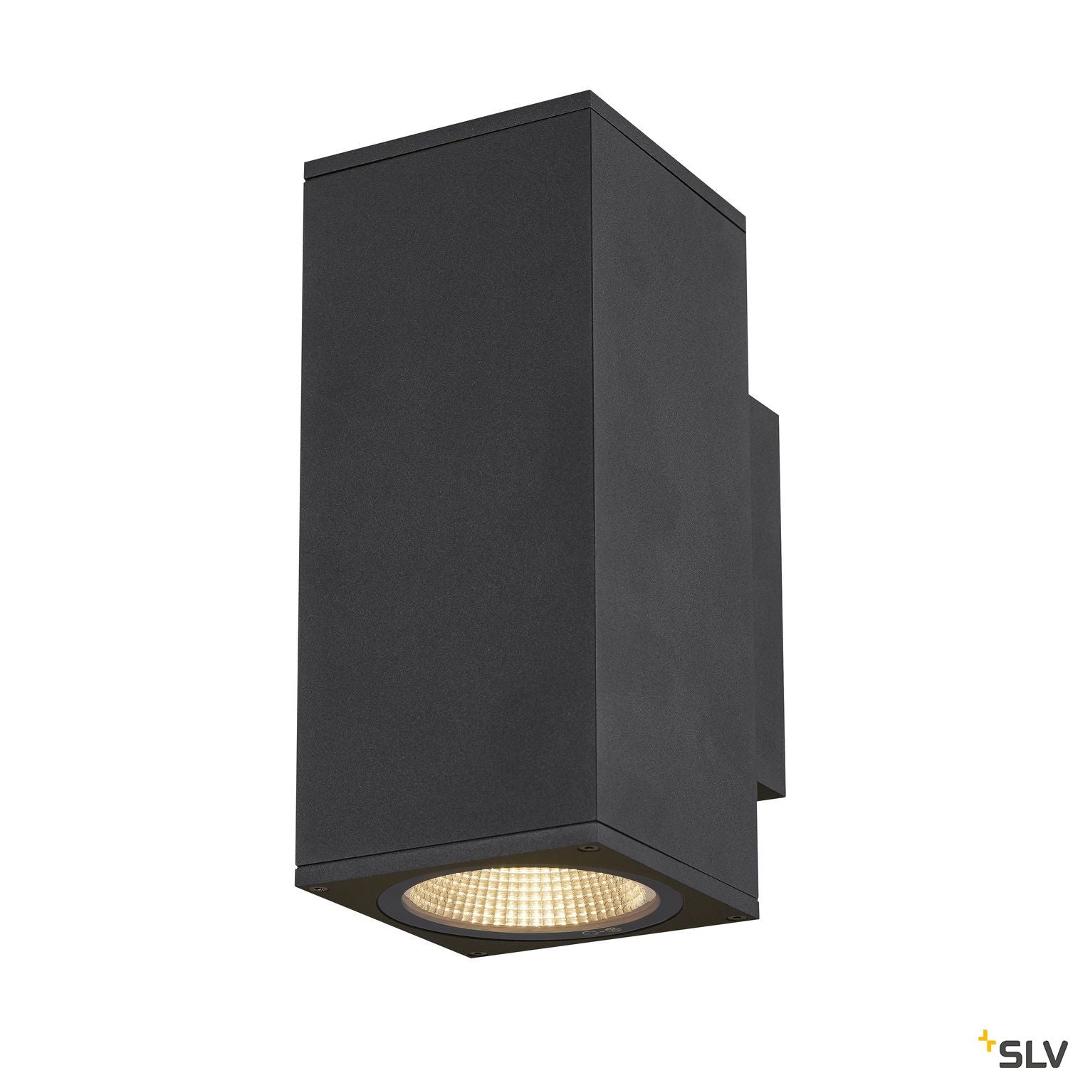 SLV ENOLA SQUARE UP/DOWN M outdoor LED surface-mounted wall light anthracite CCT 3000/4000K 1003419