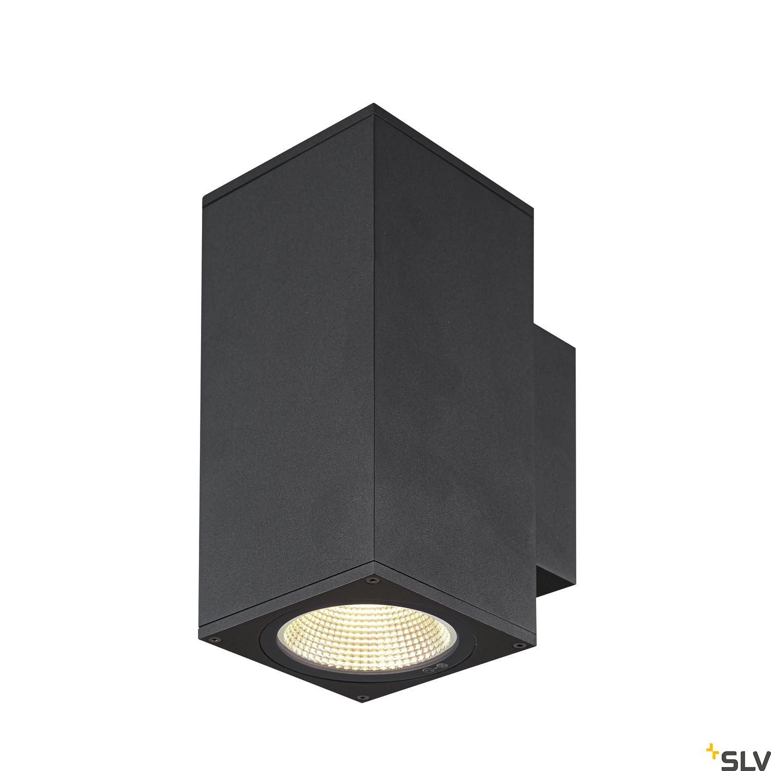 SLV ENOLA SQUARE UP/DOWN M outdoor LED surface-mounted wall light anthracite CCT 3000/4000K 1003419