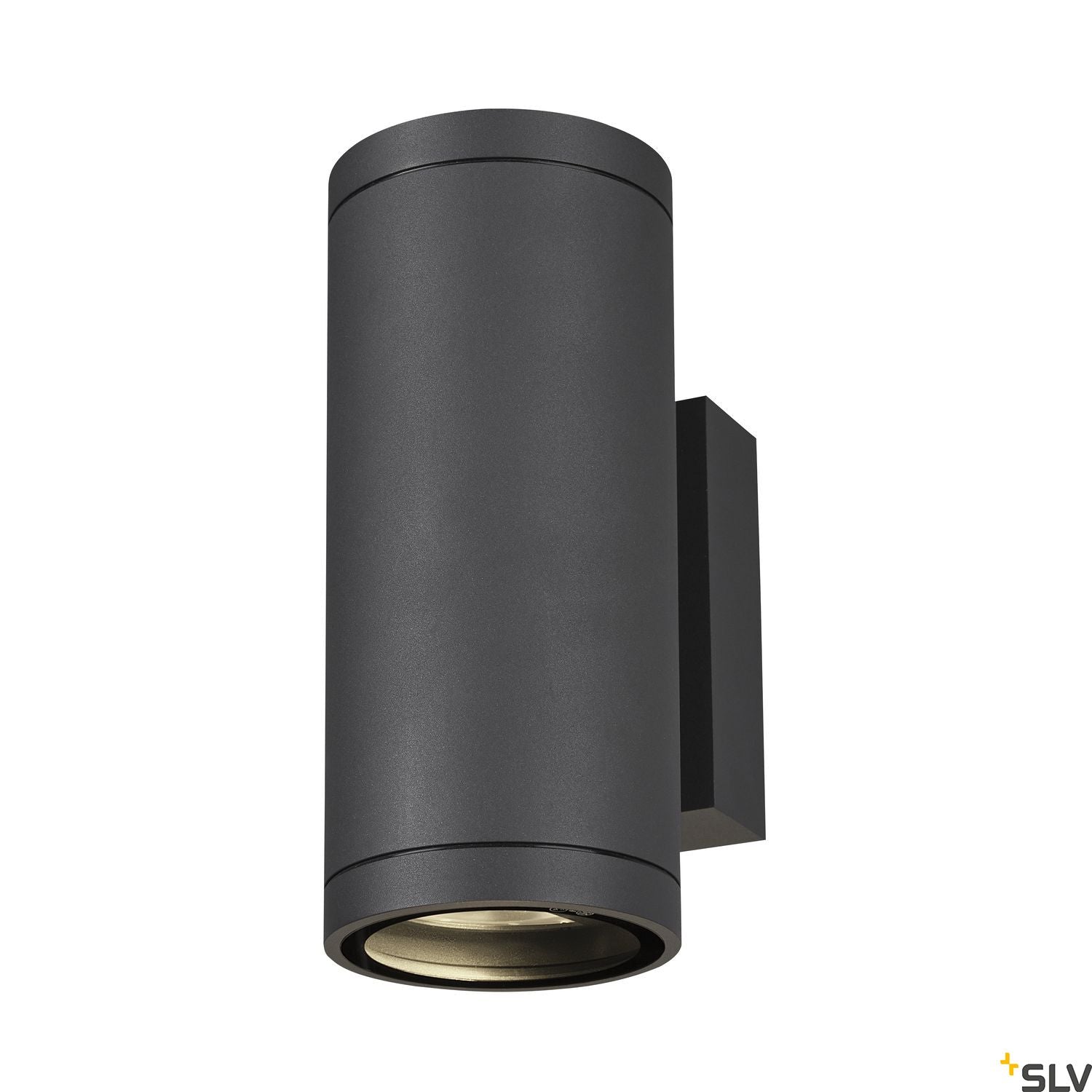 SLV ENOLA ROUND UP/DOWN M outdoor LED surface-mounted wall light anthracite CCT 3000/4000K 1003425