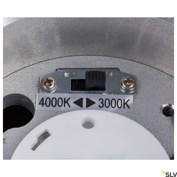 SLV ENOLA ROUND S outdoor LED surface-mounted ceiling light anthracite CCT 3000/4000K 1003426