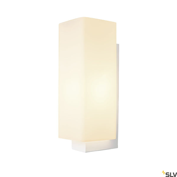 SLV QUADRASS indoor surface-mounted wall light E27 white 1003431