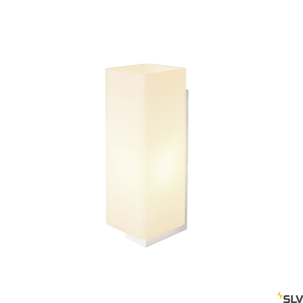 SLV QUADRASS indoor surface-mounted wall light E27 white 1003431