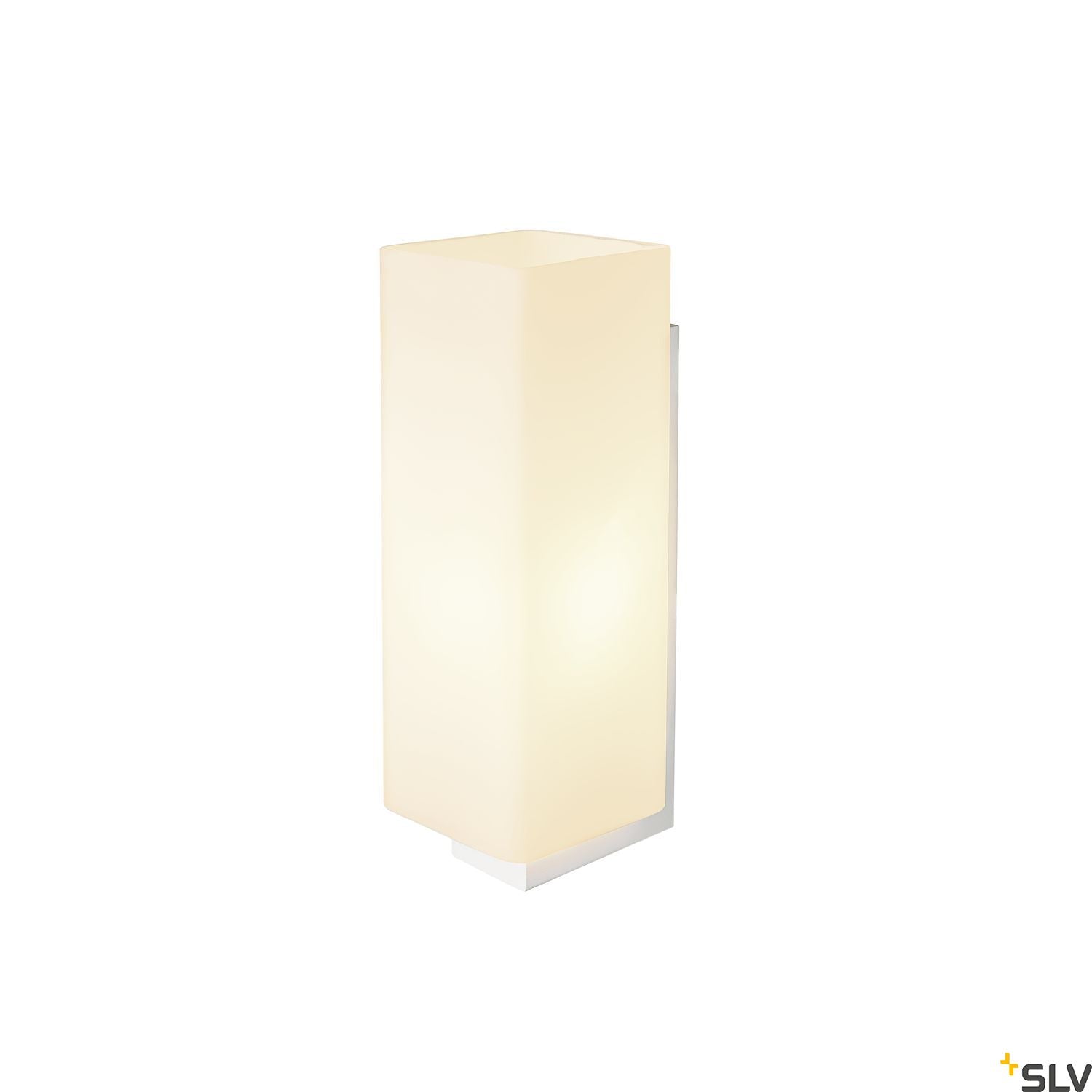 SLV QUADRASS indoor surface-mounted wall light E27 white 1003431