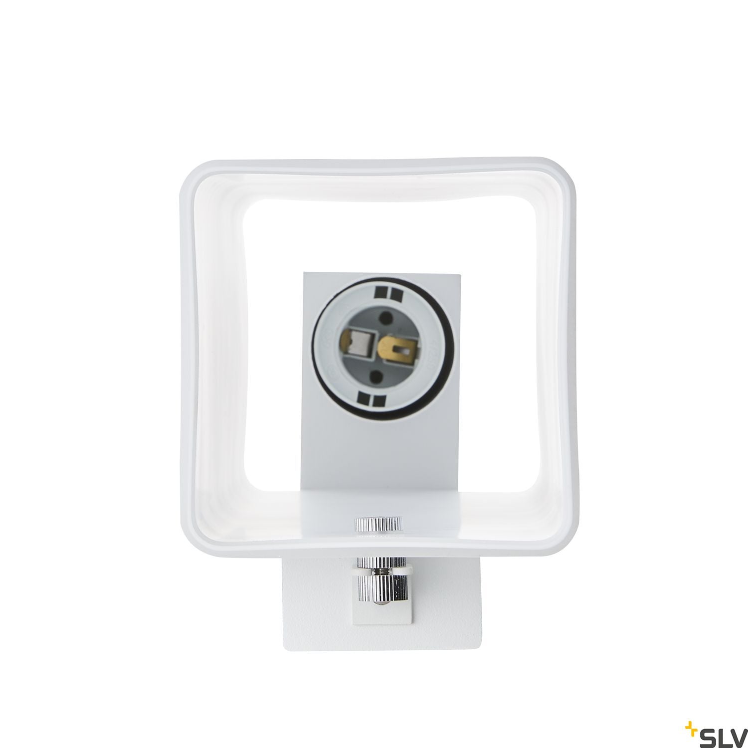 SLV QUADRASS indoor surface-mounted wall light E27 white 1003431